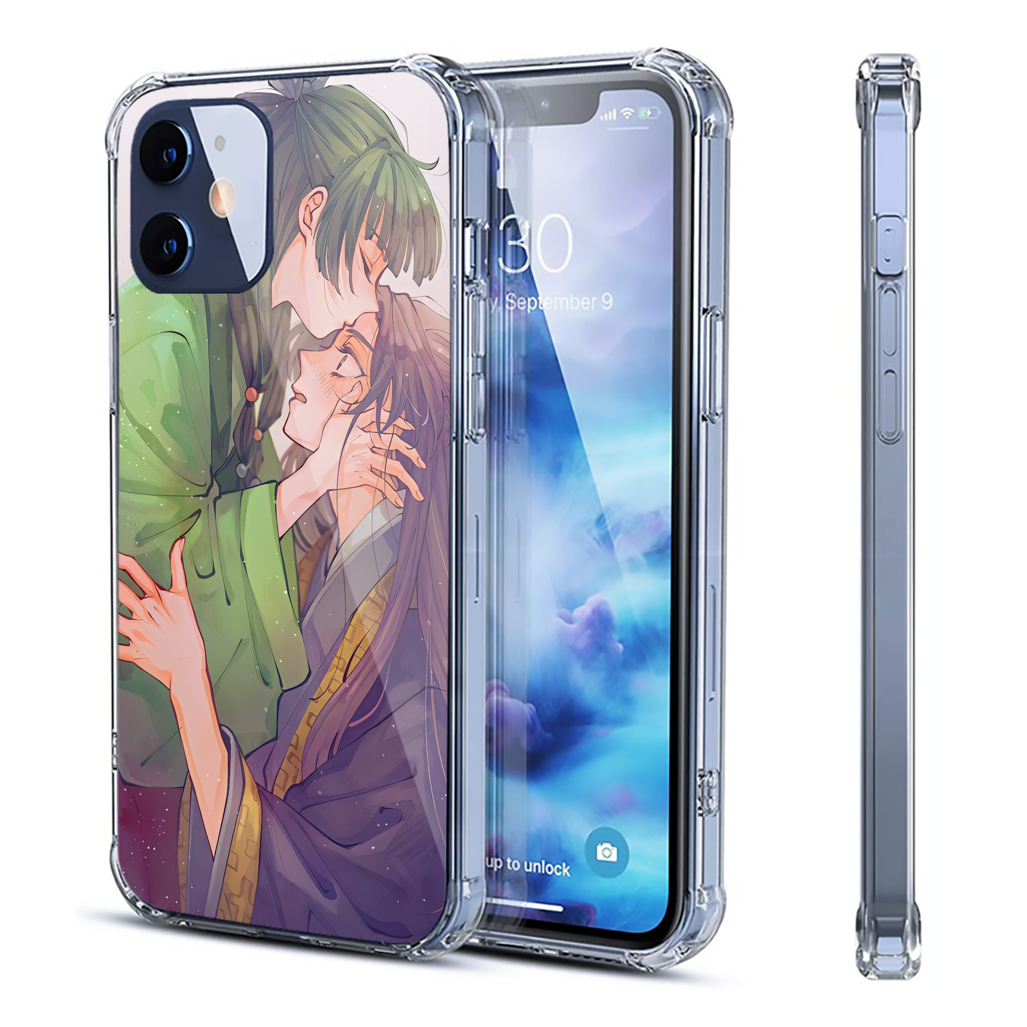 （画像用） 薬屋のひとりごと The Apothecary Diaries 【iPhone 12シリーズ対応】透明スマホケース（クリアソフトケース）